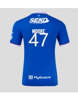 Rangers Mikey Moore #47 Kotipaita 2025-26 Lyhythihainen